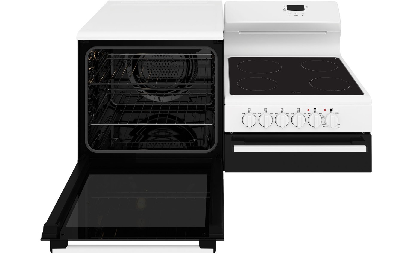 Westinghouse Electric Elevated Freestanding Cooker WDE143WCL