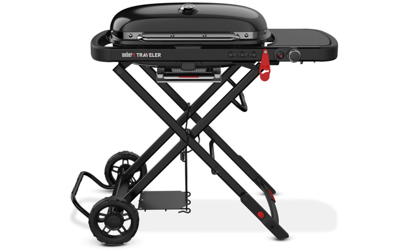 Weber Traveler Portable Gas Barbecue Stealth Edition K1500352