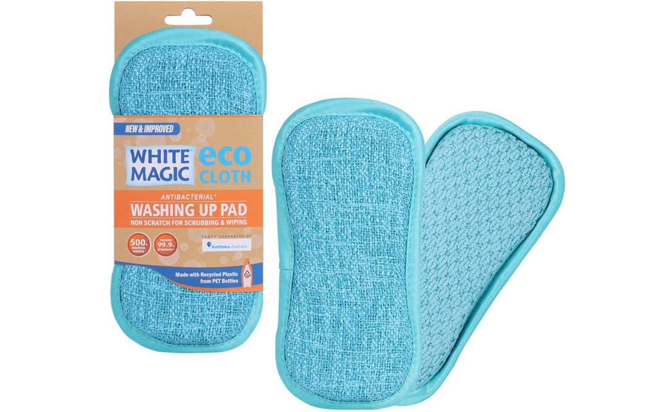 White Magic Washing Up Pad (Sea Blue) WMMFWPSB