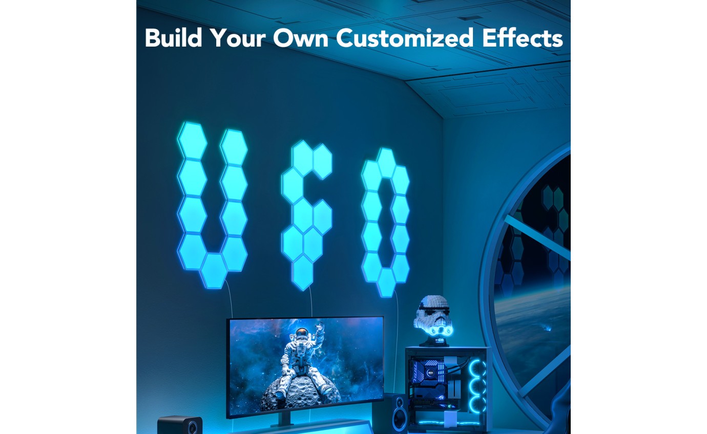 Govee Glide Hexa Light Panels Expansion (2 Pack) H1061002