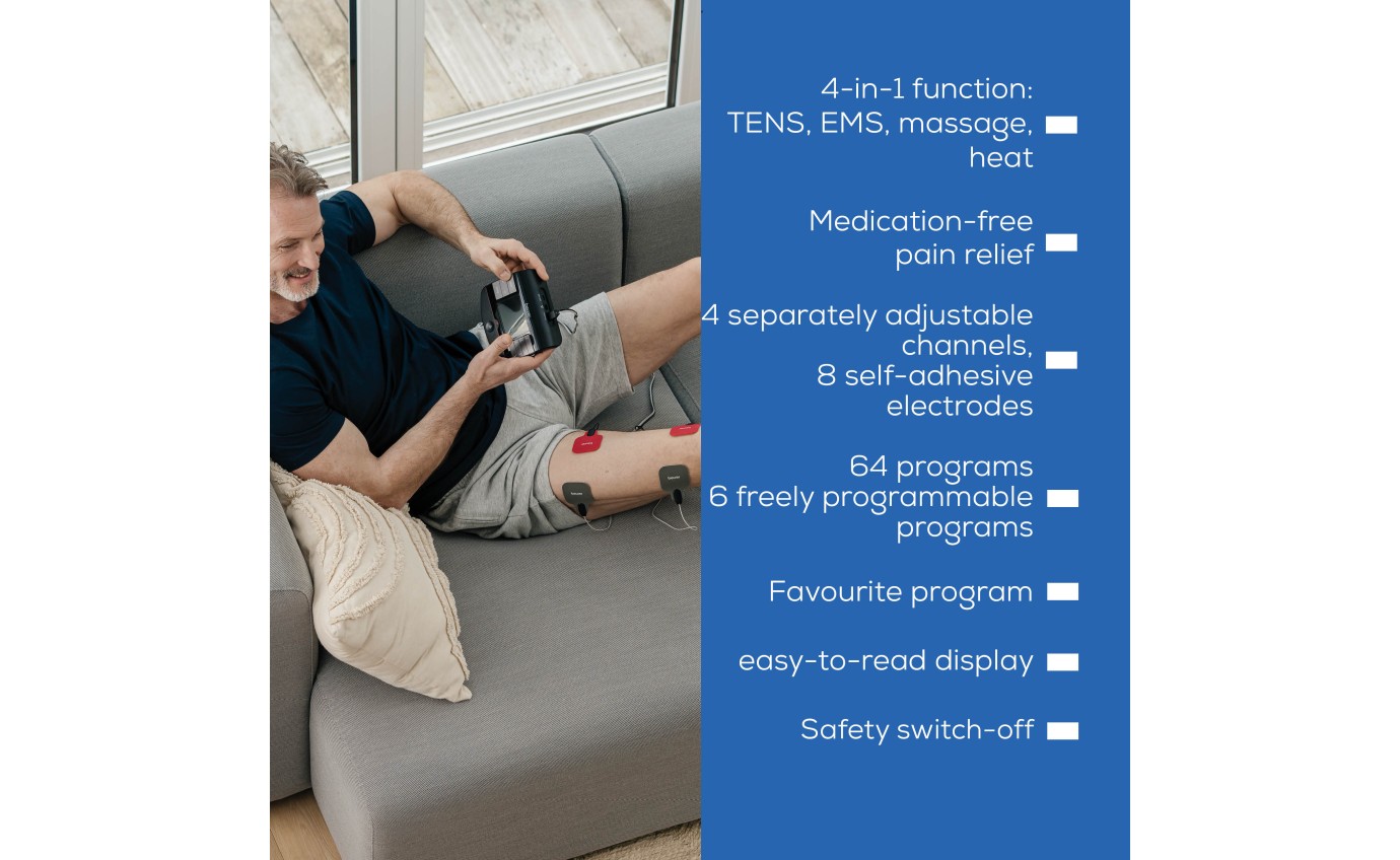 Beurer Digital TENS/EMS Device with Heat Function EM89