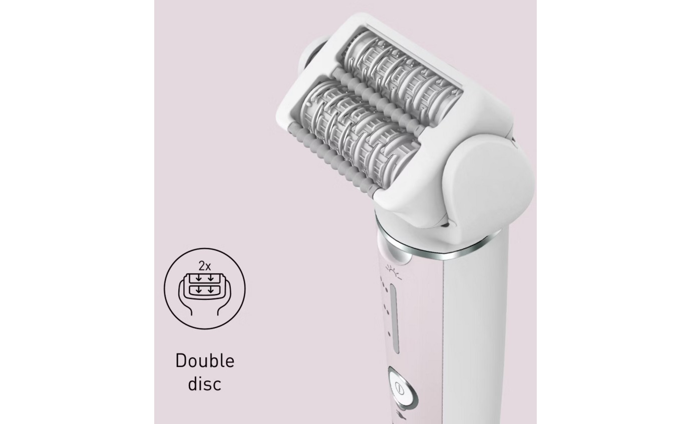 Panasonic Premium Double Disc Wet & Dry Epilator ESEY80P541