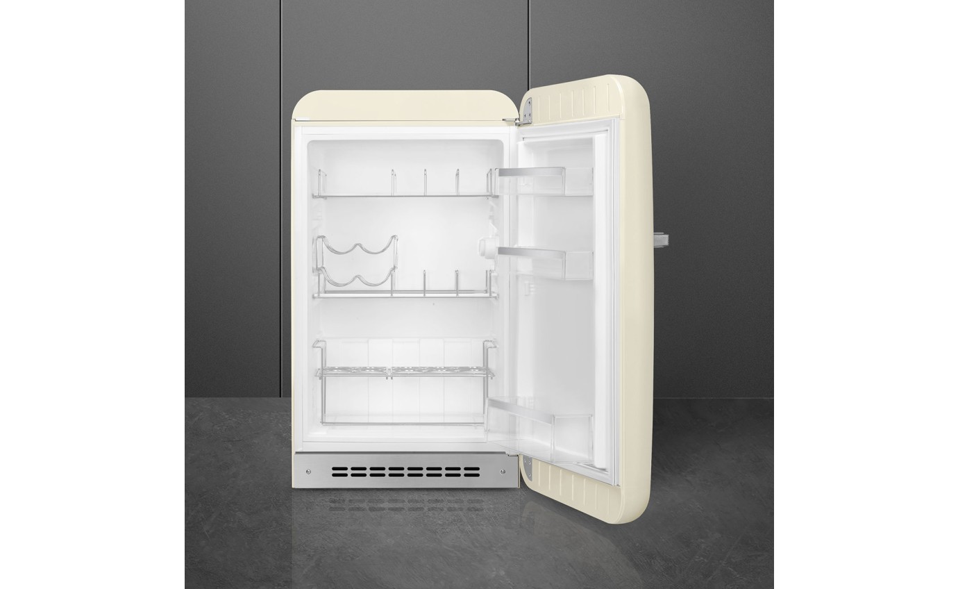 Smeg 135L 50's Style Minibar Refrigerator (Cream) FAB10HRCR6