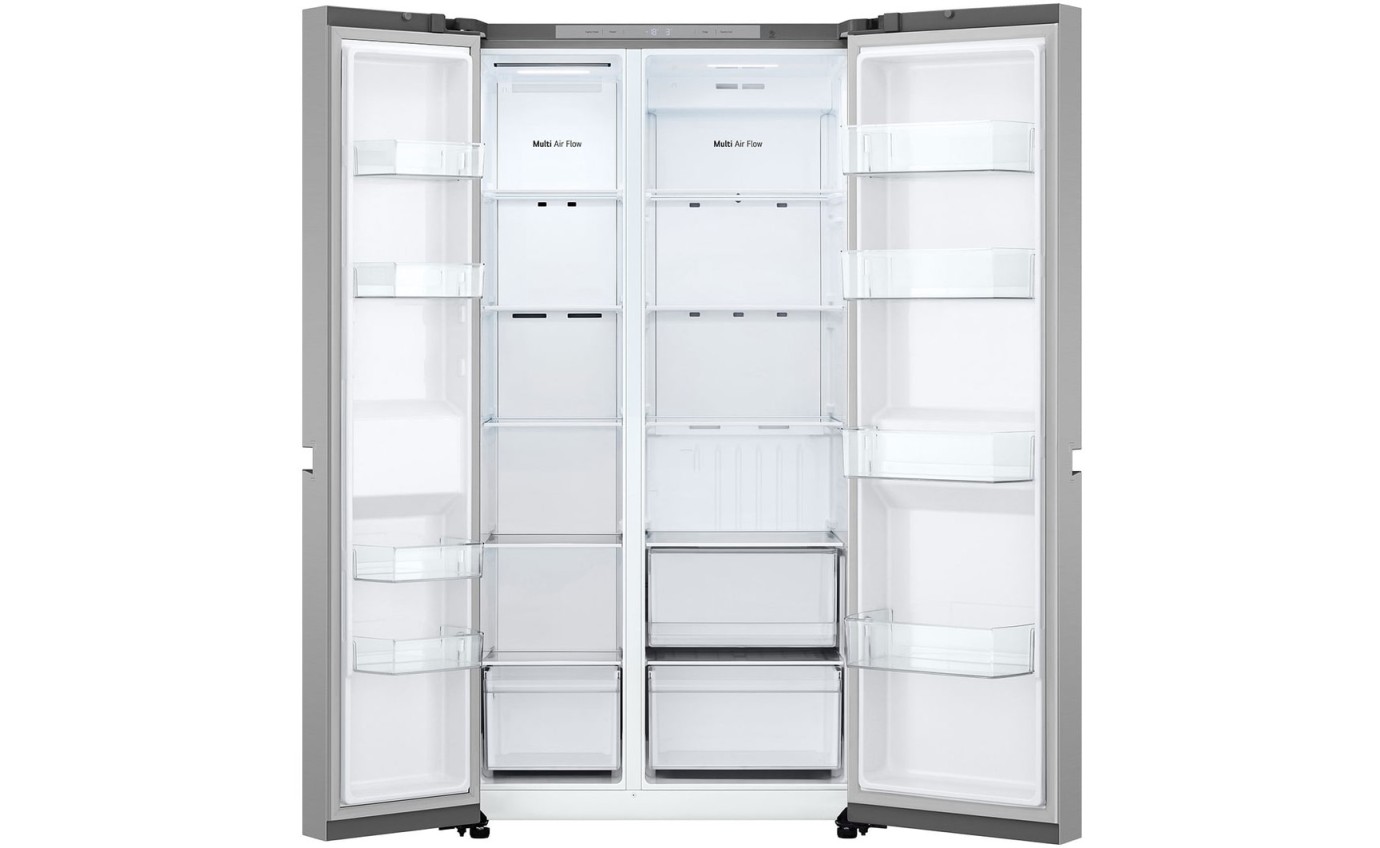 LG 664L Side By Side Fridge (Stainless) GSB599PL