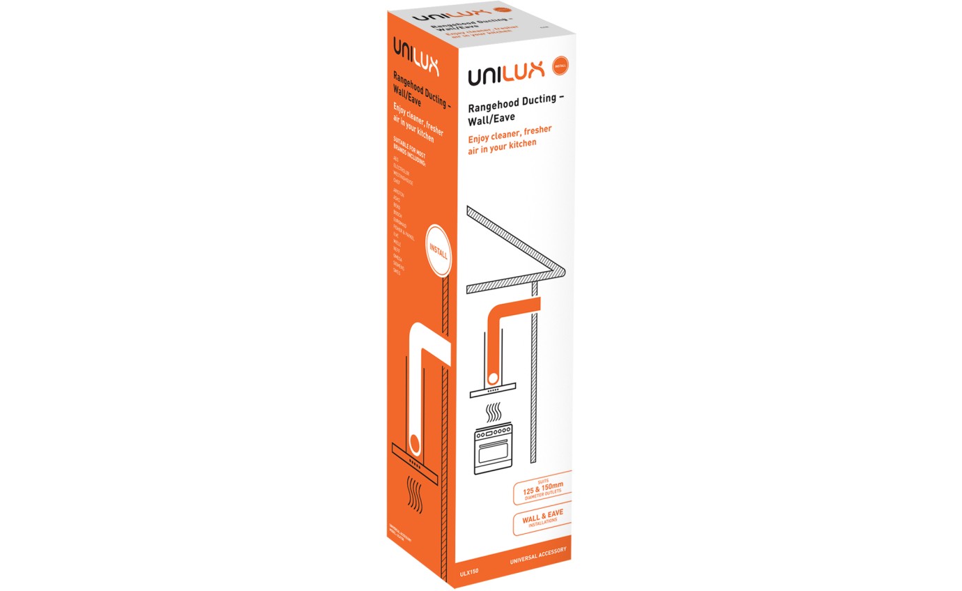 Unilux Universal Rangehood Ducting (Wall or Eave) ULX150