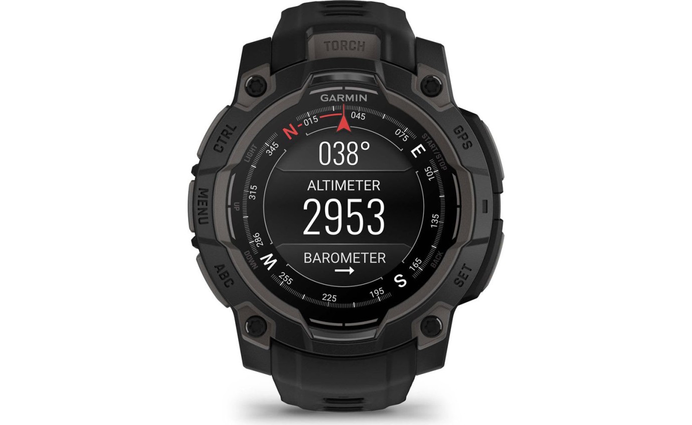 Garmin Instinct 3 45mm AMOLED Smart Watch (Black) 0100293600