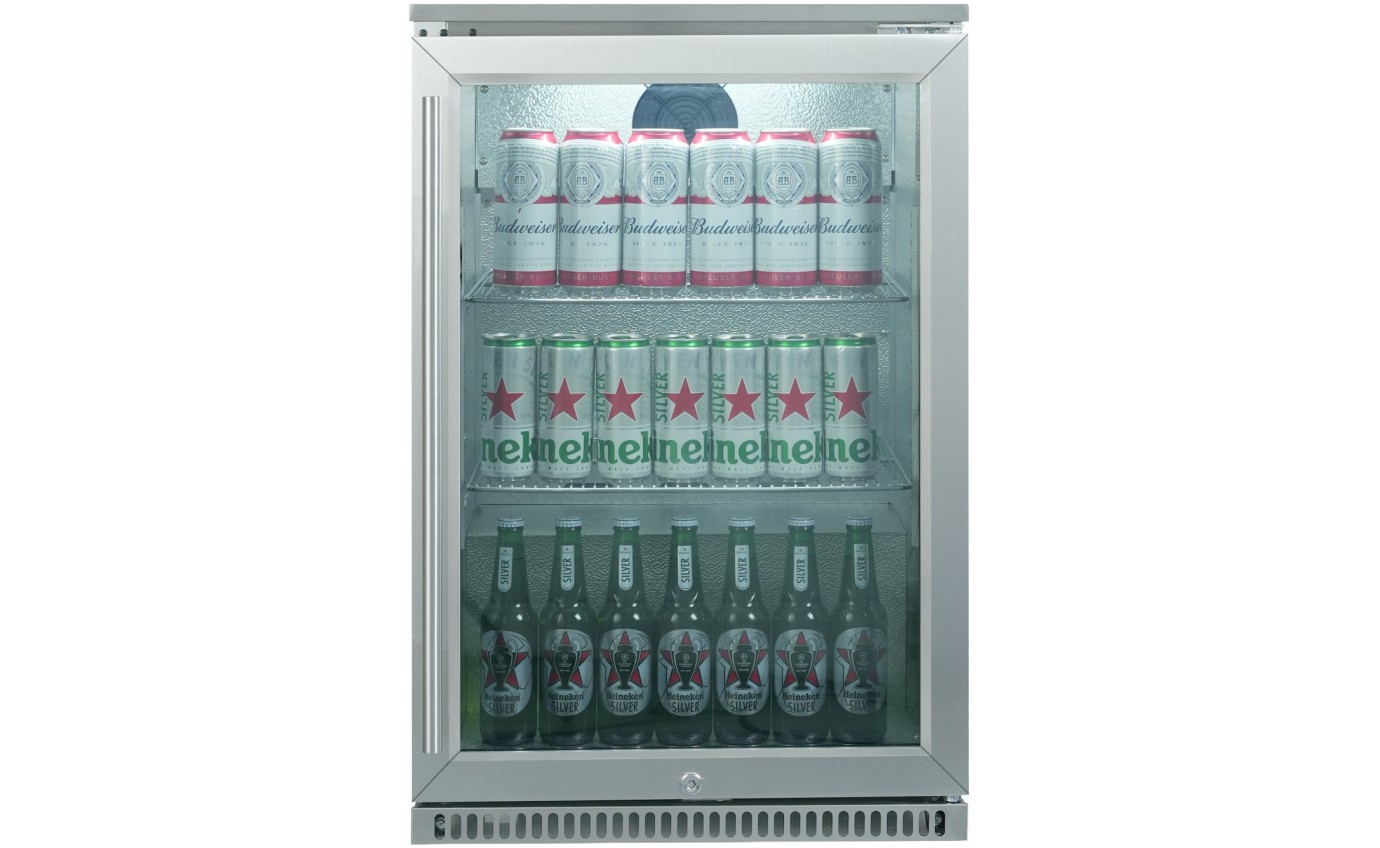 Teco 118L Single Door Alfresco Bar Fridge (Stainless Steel) TBF118ALFSAH