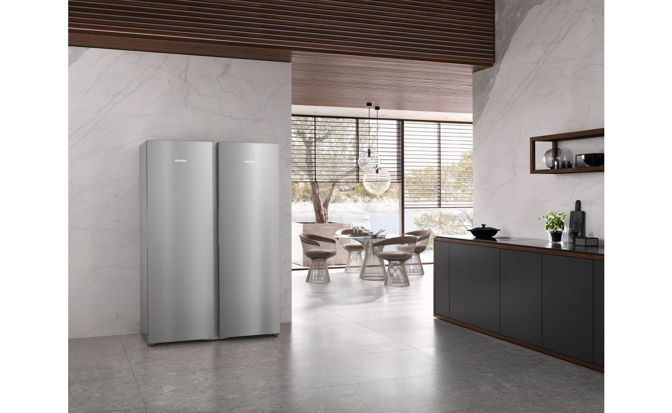 Miele 399L Freestanding Refrigerator (CleanSteel) KS4383EDEDTCS