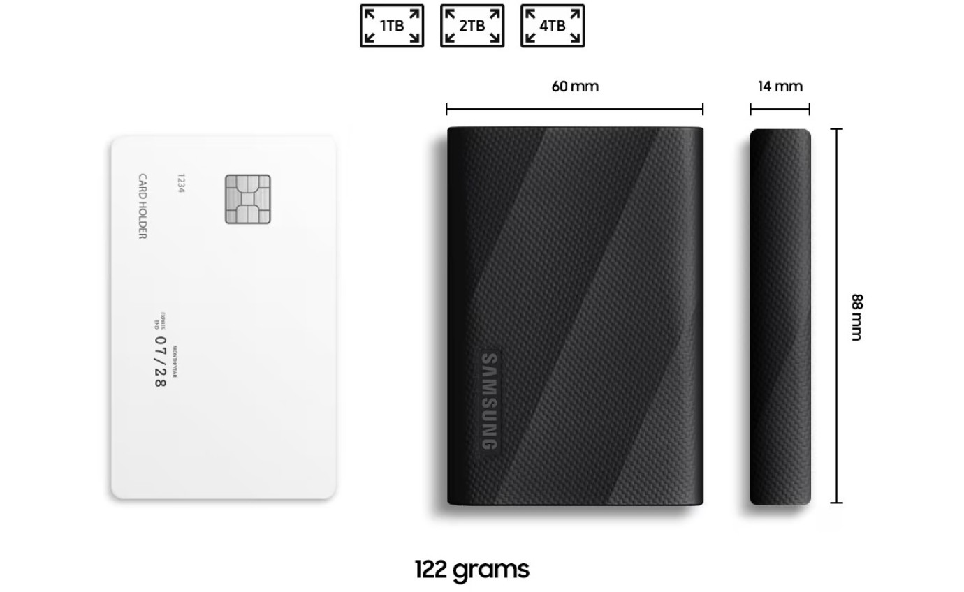 Samsung 1TB Portable SSD T9 MUPG1T0BWW