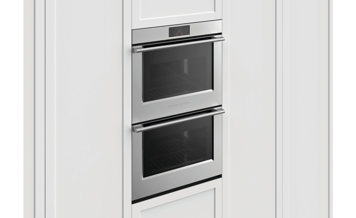 Fisher & Paykel 76cm Series 9 Professional Pyrolytic Double Oven OB76DPPTX1