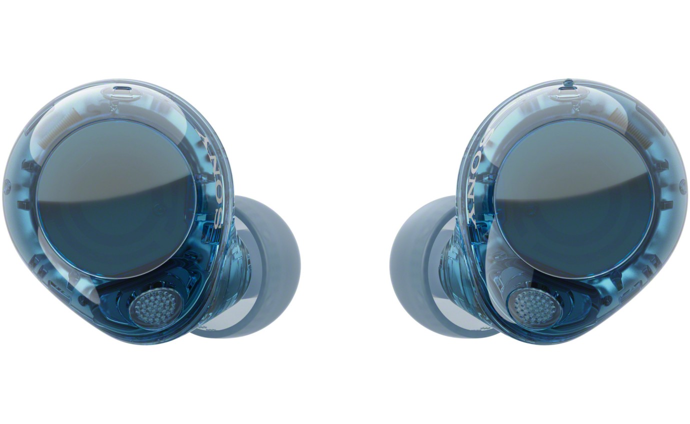 Sony True Wireless Noise Cancelling Earbuds (Glass Blue) WFC710NL