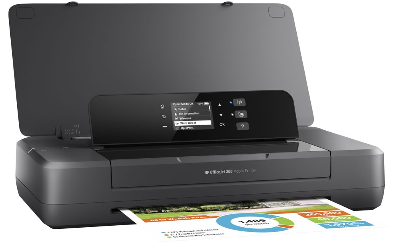 HP OfficeJet 200 Mobile All-in-One Printer CZ993A