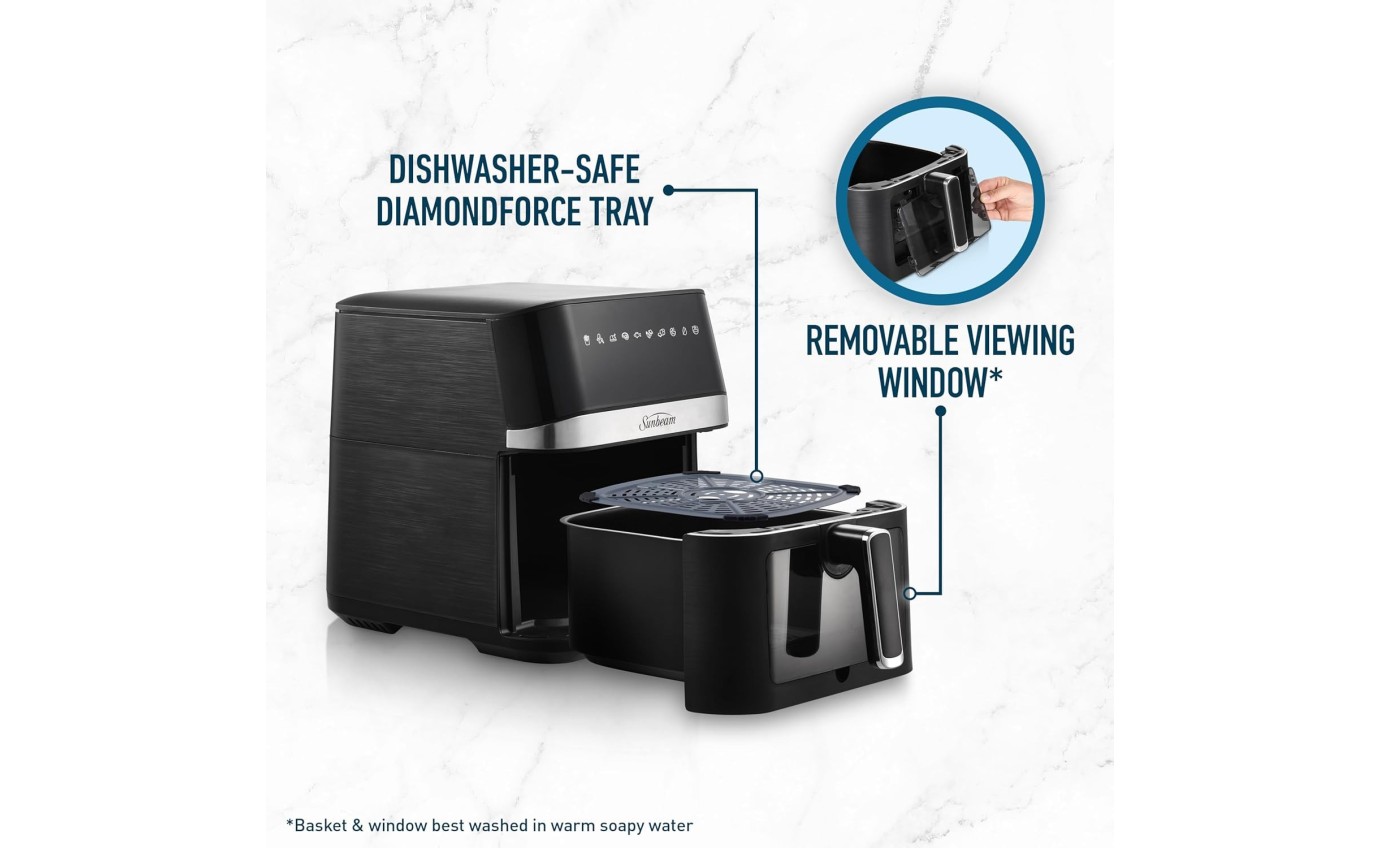 Sunbeam 6L Alinea Pro DiamondForce™ Air Fryer AFP4550DF