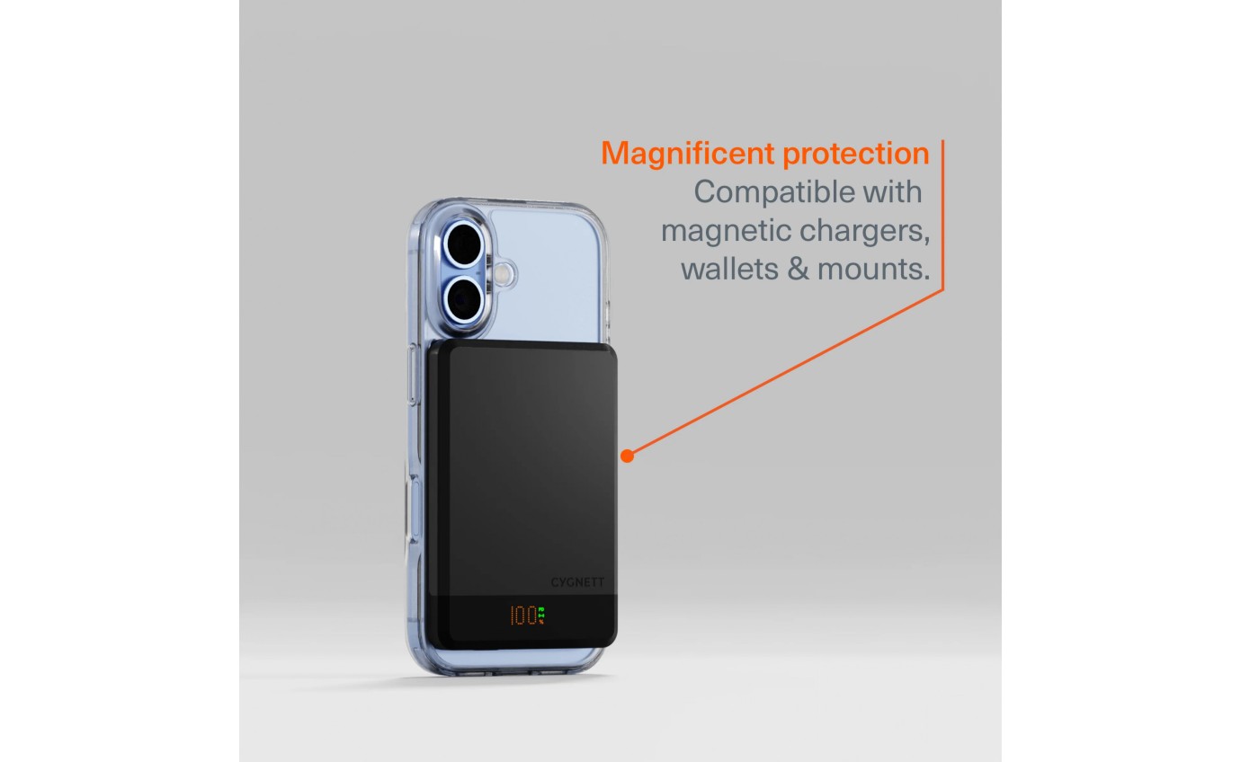 Cygnett AeroMag Magnetic Case for iPhone 17 (Clear) 11901341003