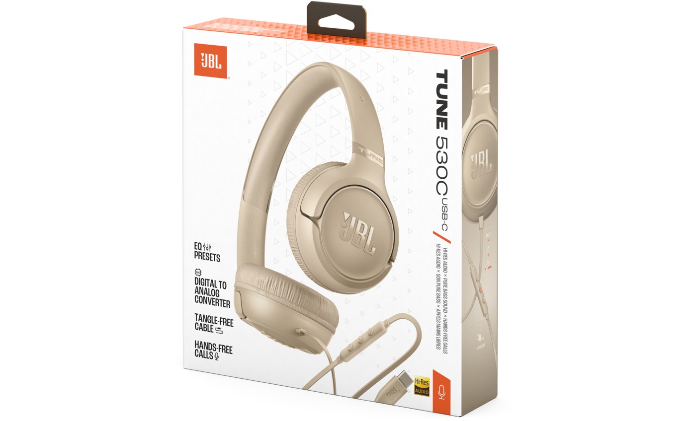 JBL Tune 530C (Beige) JBLT530CBEG