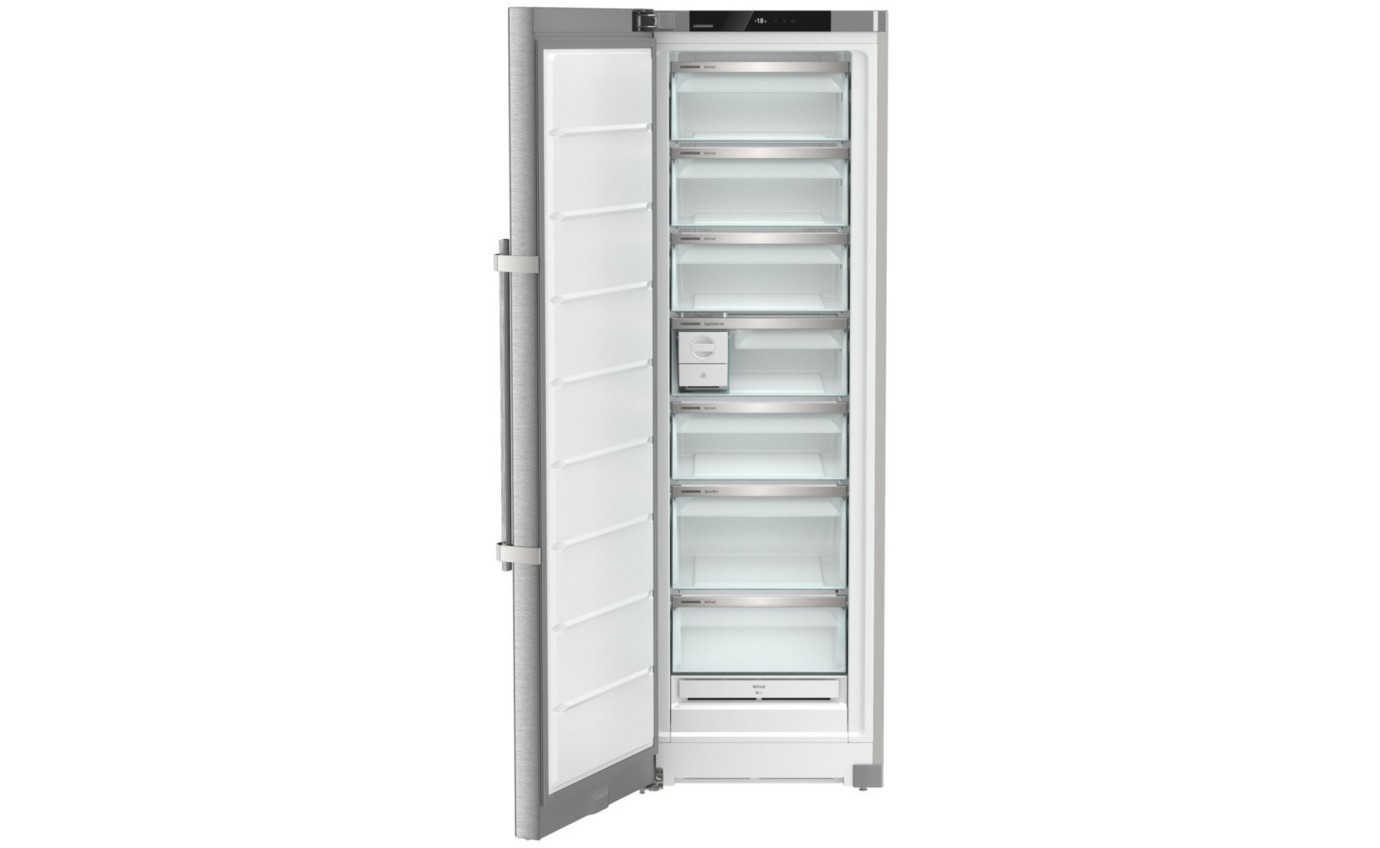 Liebherr 278L Plus Series Freestanding Freezer with NoFrost (Stainless Steel) SFNSDH5227