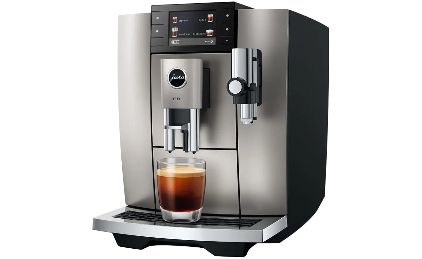 Jura E8 Automatic Coffee Machine (Midnight Silver) 15721