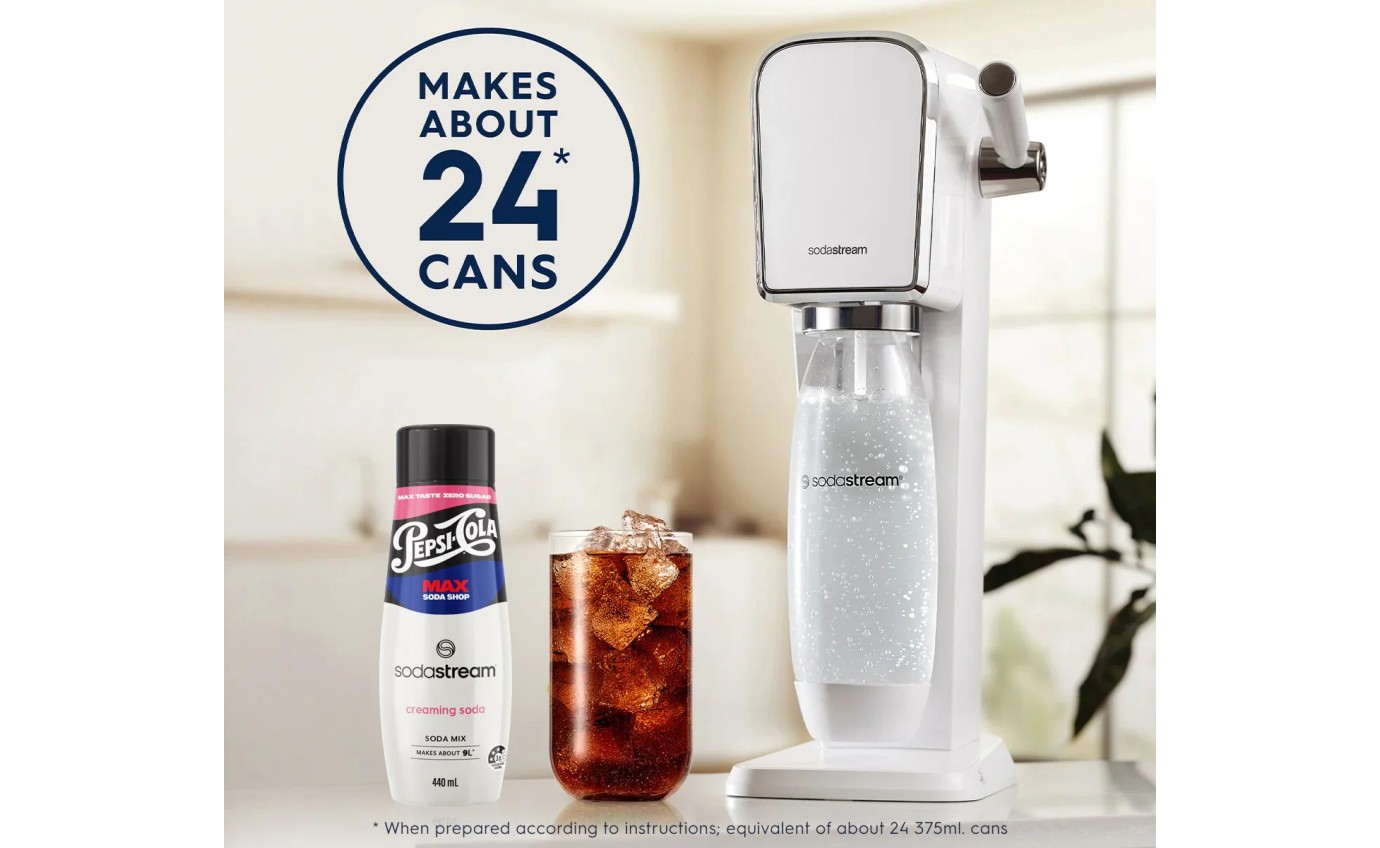 Sodastream Pepsi Max Creaming Soda 440ml 1924241610