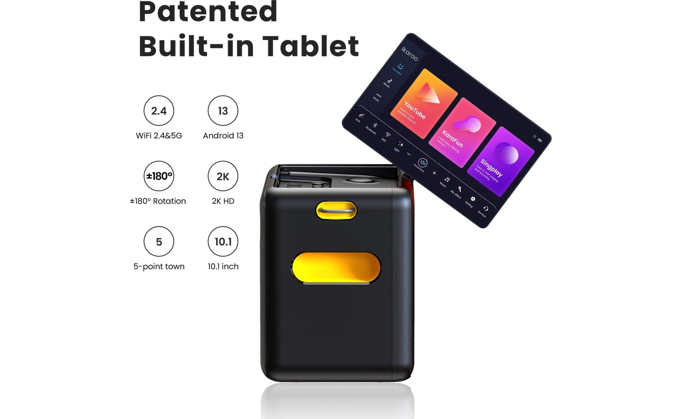 Ikarao Break X2 Premium Portable 600W Karaoke Speaker IKBREAKX2