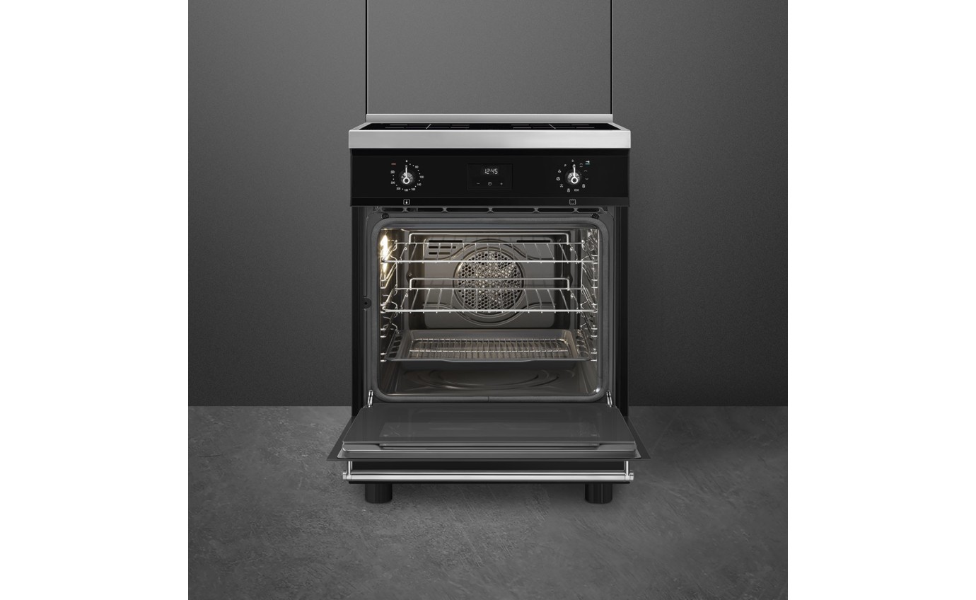 Smeg 60cm Classic Pyrolytic Freestanding Cooker C6IPBLT2