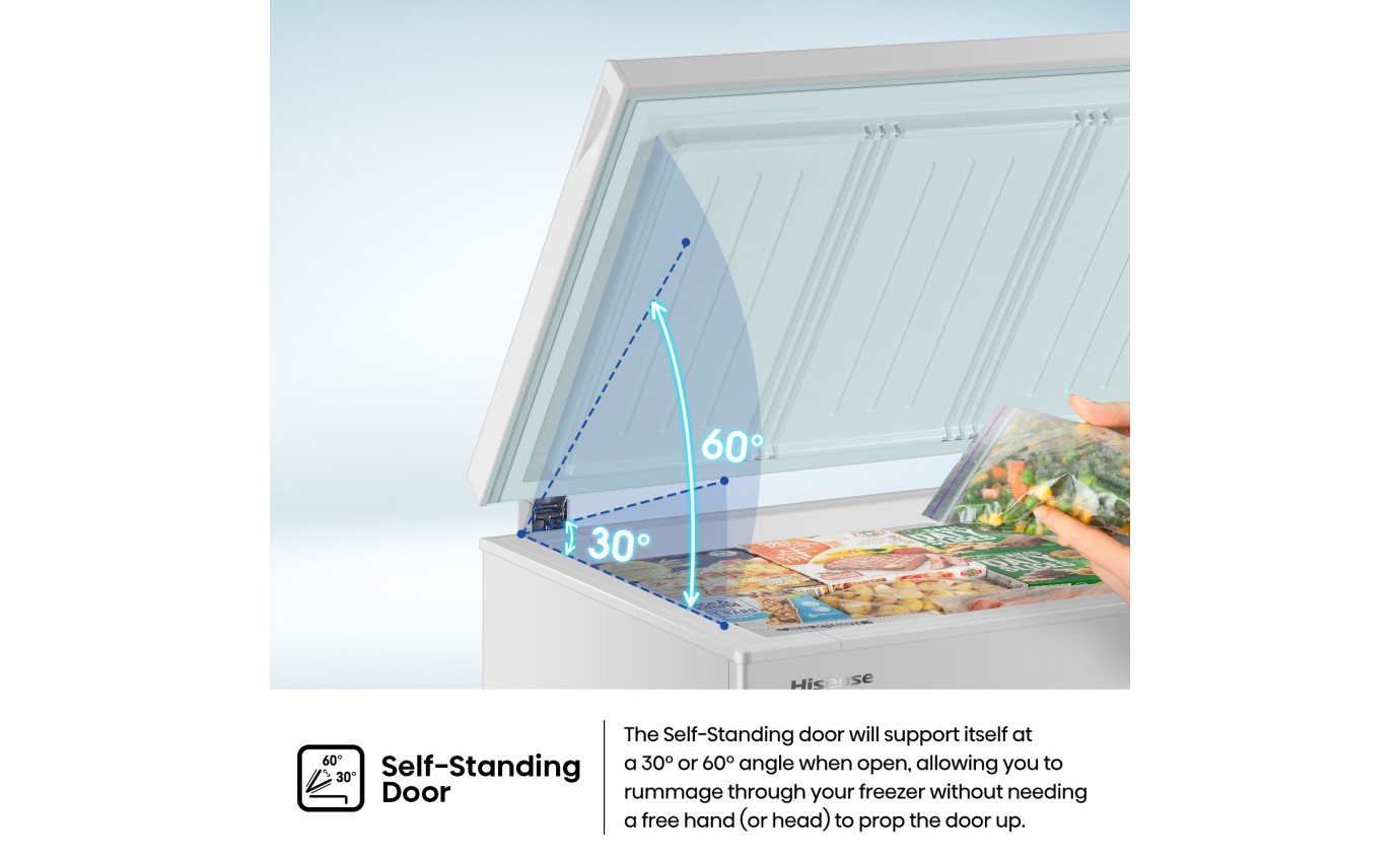 Hisense 702L Chest Freezer HRCF702