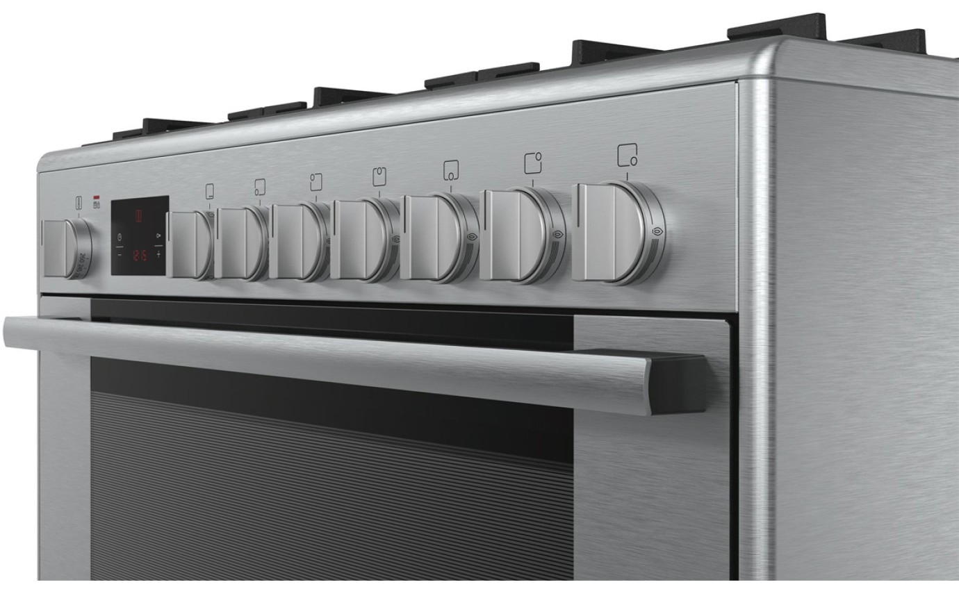 Bosch 90cm Dual Fuel Cooker (Stainless Steel) HSB838357A