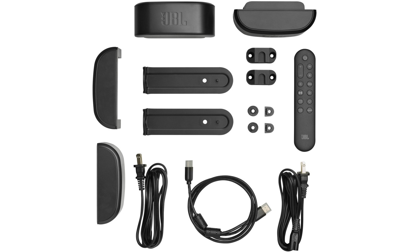 JBL 7.1.4ch BAR 1000MK2 True Atmos Soundbar with Detachable Speakers JBLBAR1000M2BLK2