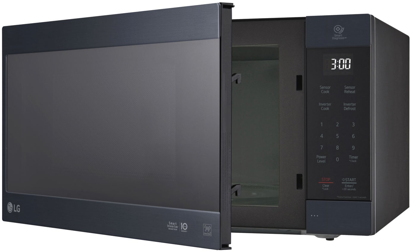 LG 56L 1200W NeoChef® Smart Inverter Microwave Oven (Matte Black) MS5696OMBS