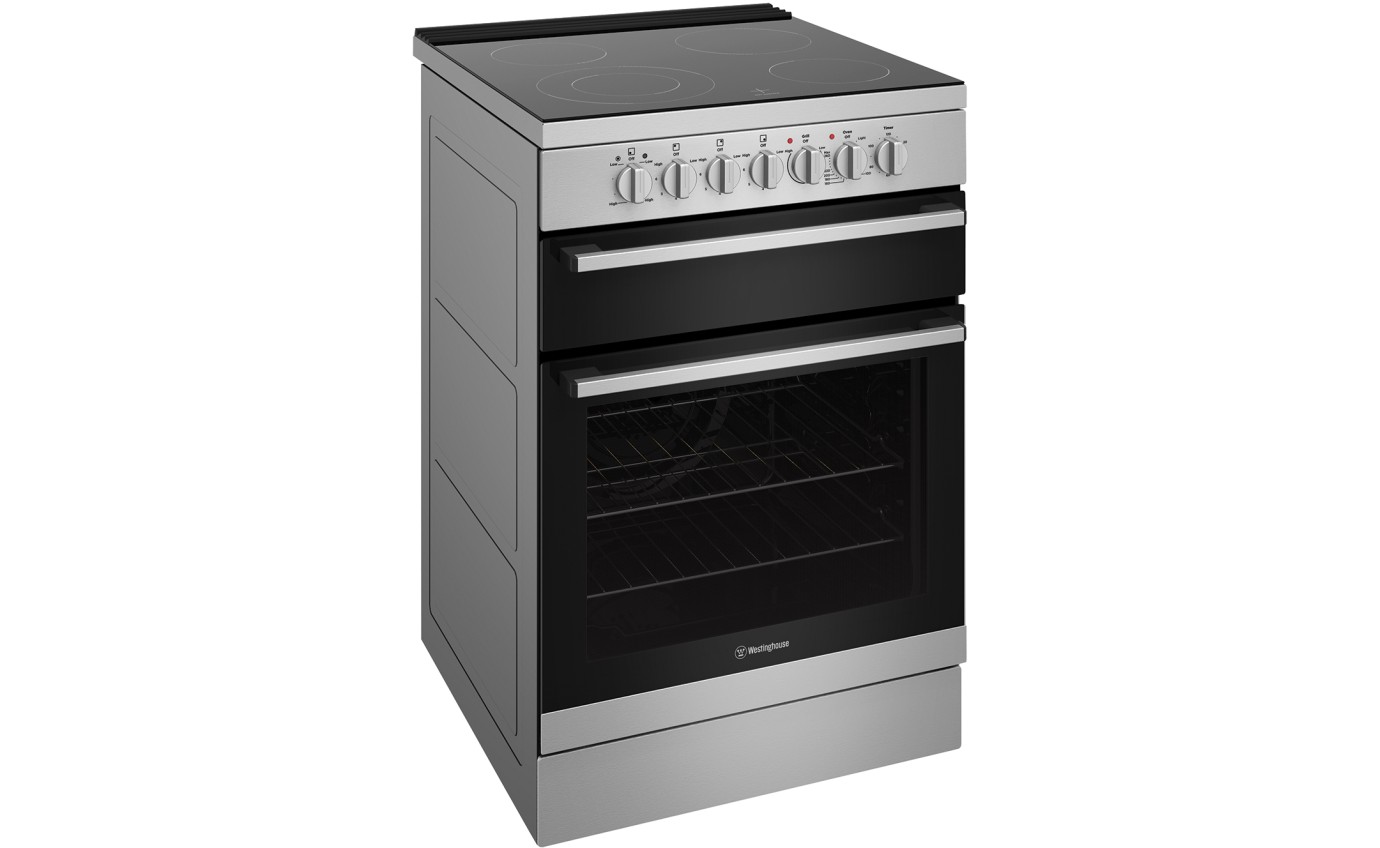 Westinghouse 60cm Electric Freestanding Cooker WFE642SCB