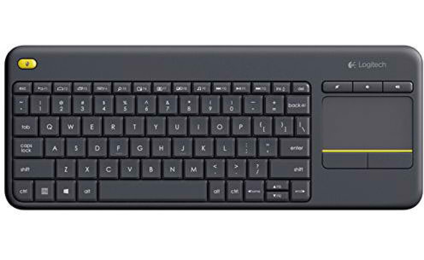 Logitech Wireless Touch Keyboard K400 Plus (Black) 920007165
