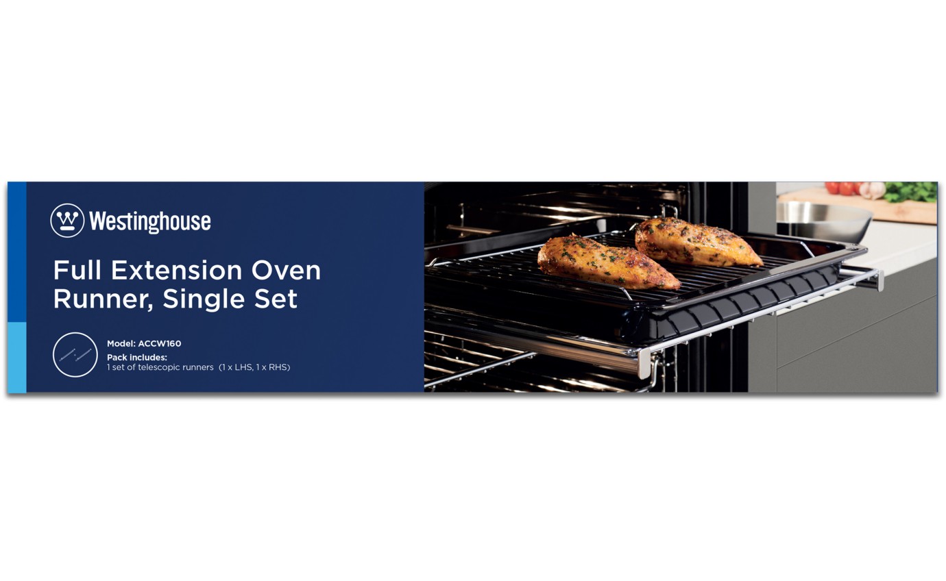 Westinghouse Single Set Telescopic Oven Runners ACCW160