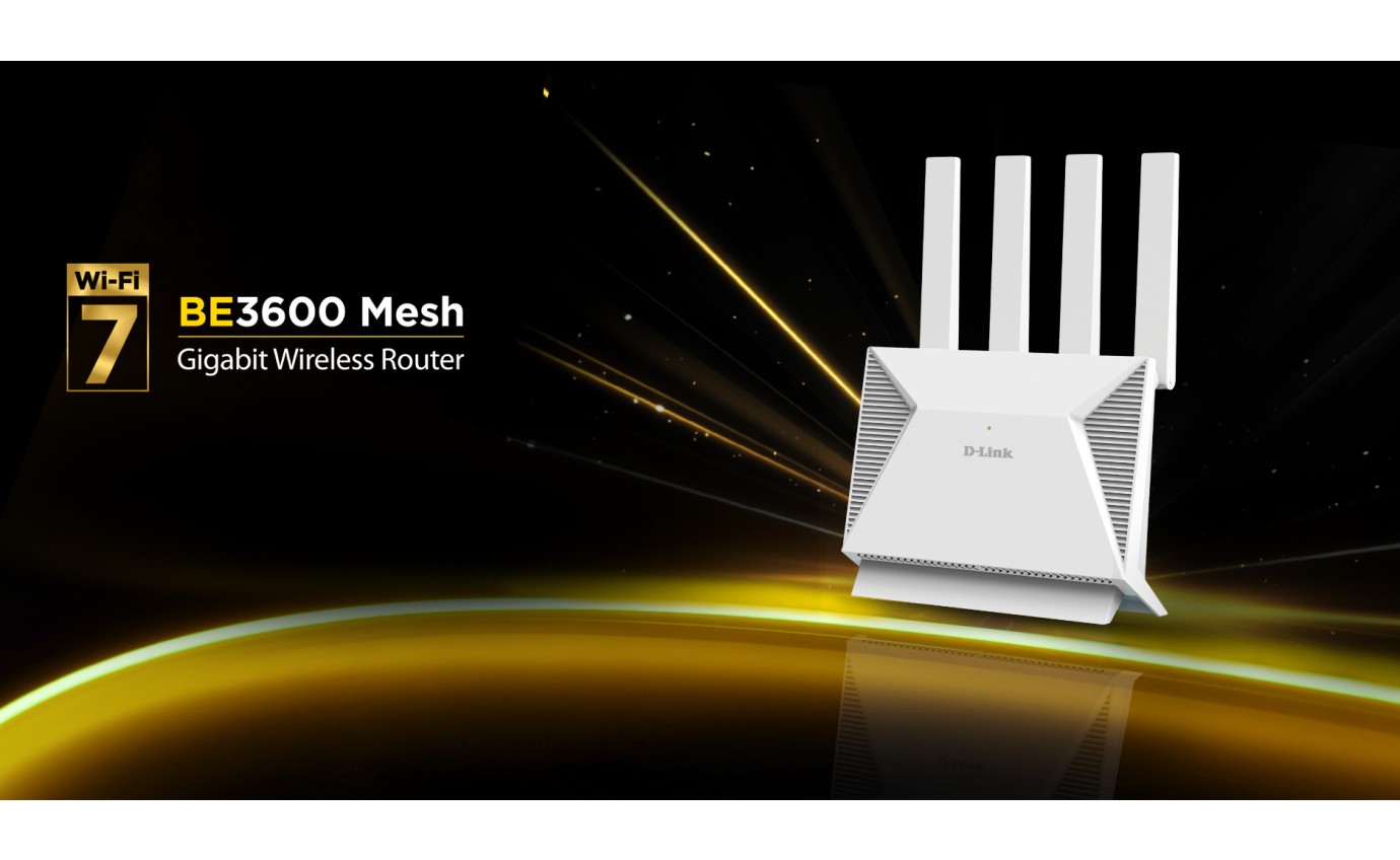 D-Link BE3600 Mesh Wi-Fi 7 Router DIRBE3602