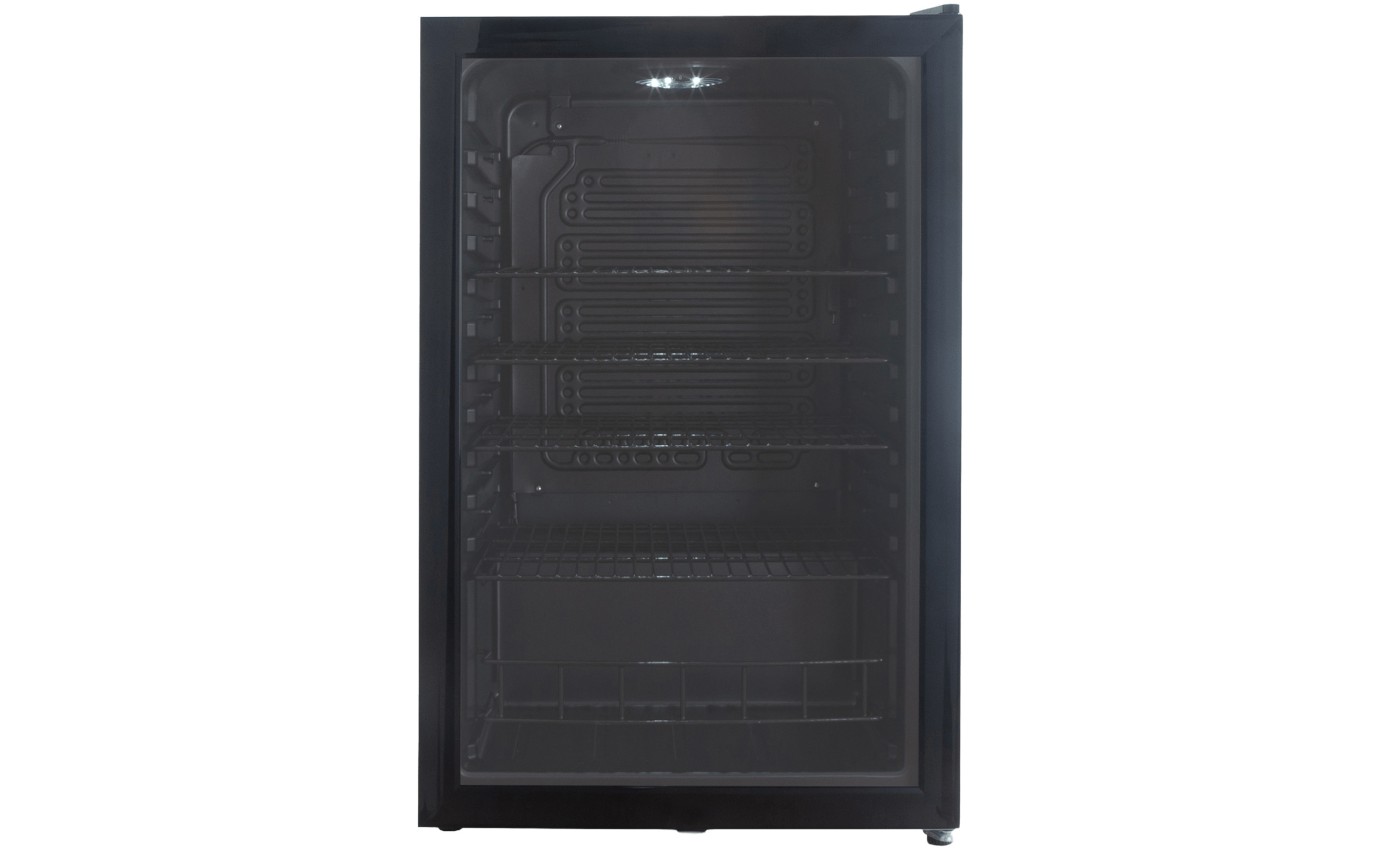 Teco 115L Glass Door Bar Fridge (Black) TBF115GBAH