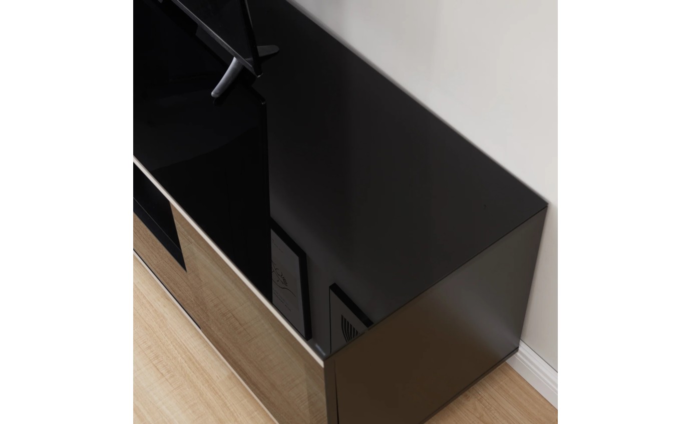 Tauris Titan 2100mm TV Entertainment Unit TITAN2100BLK