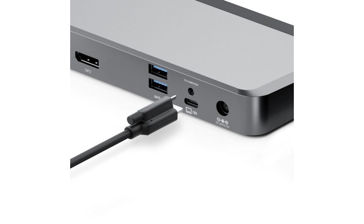 ALOGIC DX2 Dual 4K Display Universal Docking Station DUPRDX2100