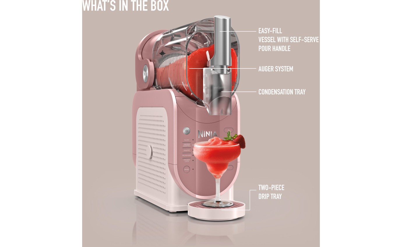 Ninja SLUSHi&trade; Professional Frozen Drink Maker (Pink) FS302PKANZ