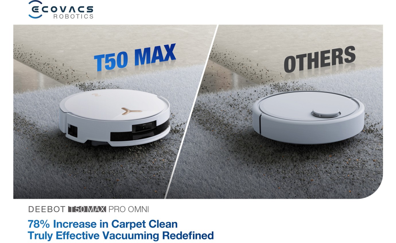 Ecovacs Deebot T50 Max Pro Omni Robotic Vacuum & Mop DEX54