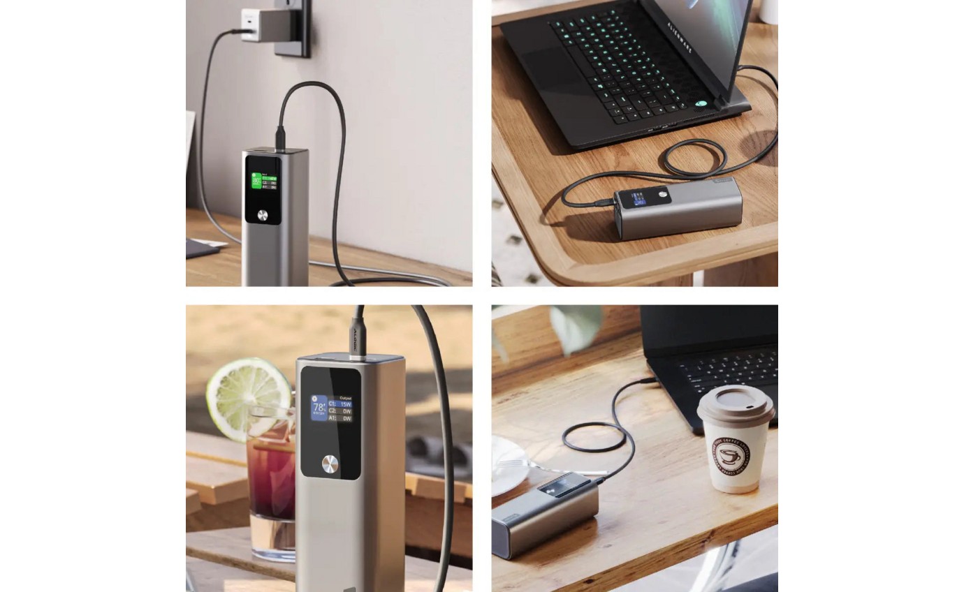 ALOGIC Ark 27000mAh Power Bank with 140W USB-C Charging A27KPB140W