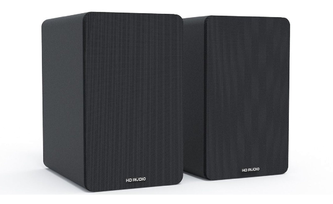 Silcron SLR05 100W Wireless Active Bookshelf Speakers (Black) SLR05BK