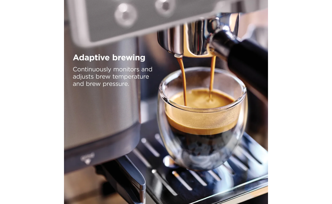 Ninja Luxe Cafe&trade; Premier Espresso Machine (Gunmetal) ES601GM