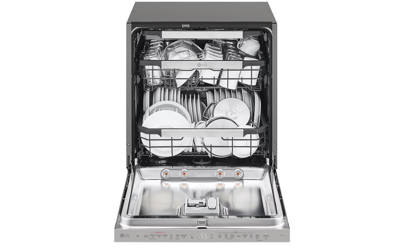 LG 60cm Built-Under Dishwasher (Platinum Steel) XD3A25UPS