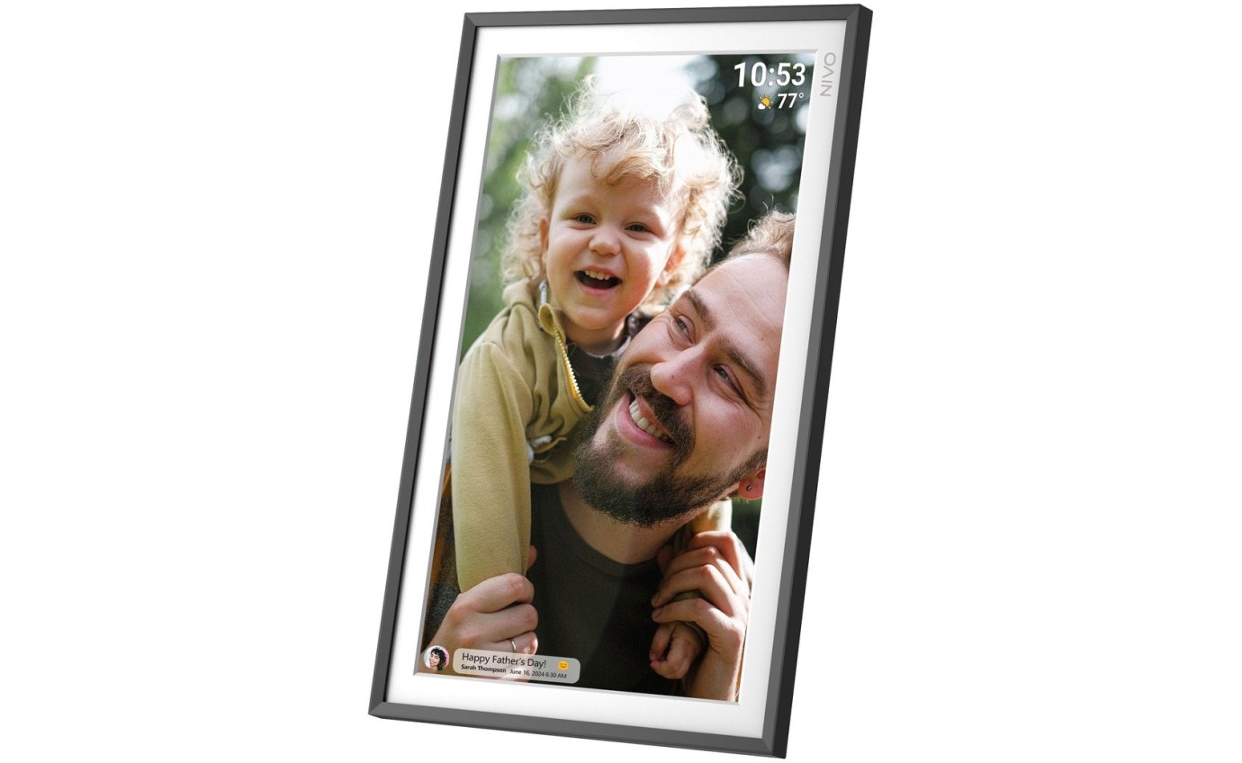 NIVO Frameo 15.6 inch FHD Wi-Fi Photo & Video Frame 64GB (Black) NIVO06103