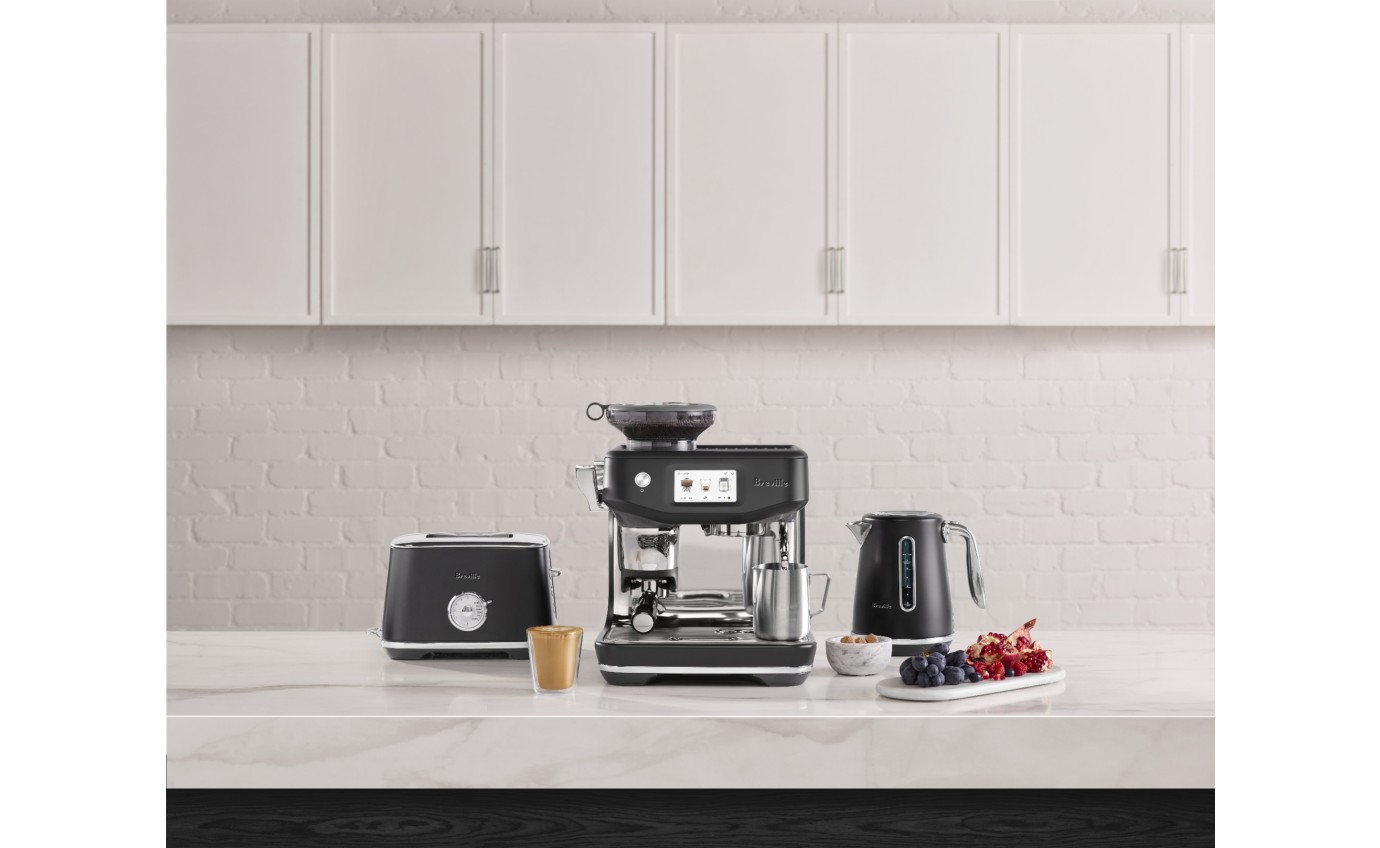 Breville the Barista Touch&trade; Impress Espresso Machine (Black Truffle) BES881BTR2