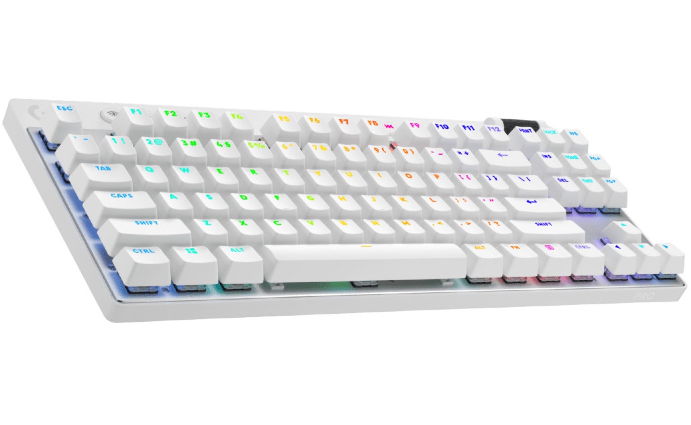 Logitech G PRO X TKL Gaming Keyboard (White) 920012149
