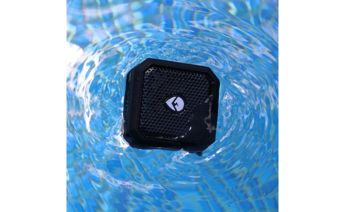 ECOXGEAR EcoPebble Lite Waterproof Bluetooth Outdoor Speaker (Black) GDIEXPLT501