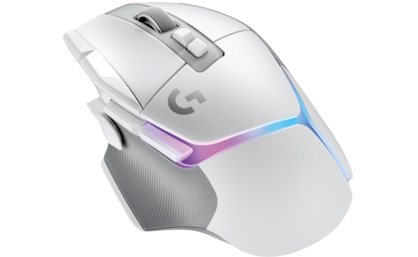 Logitech G G502 X Plus RGB Gaming Mouse (White) 910006173