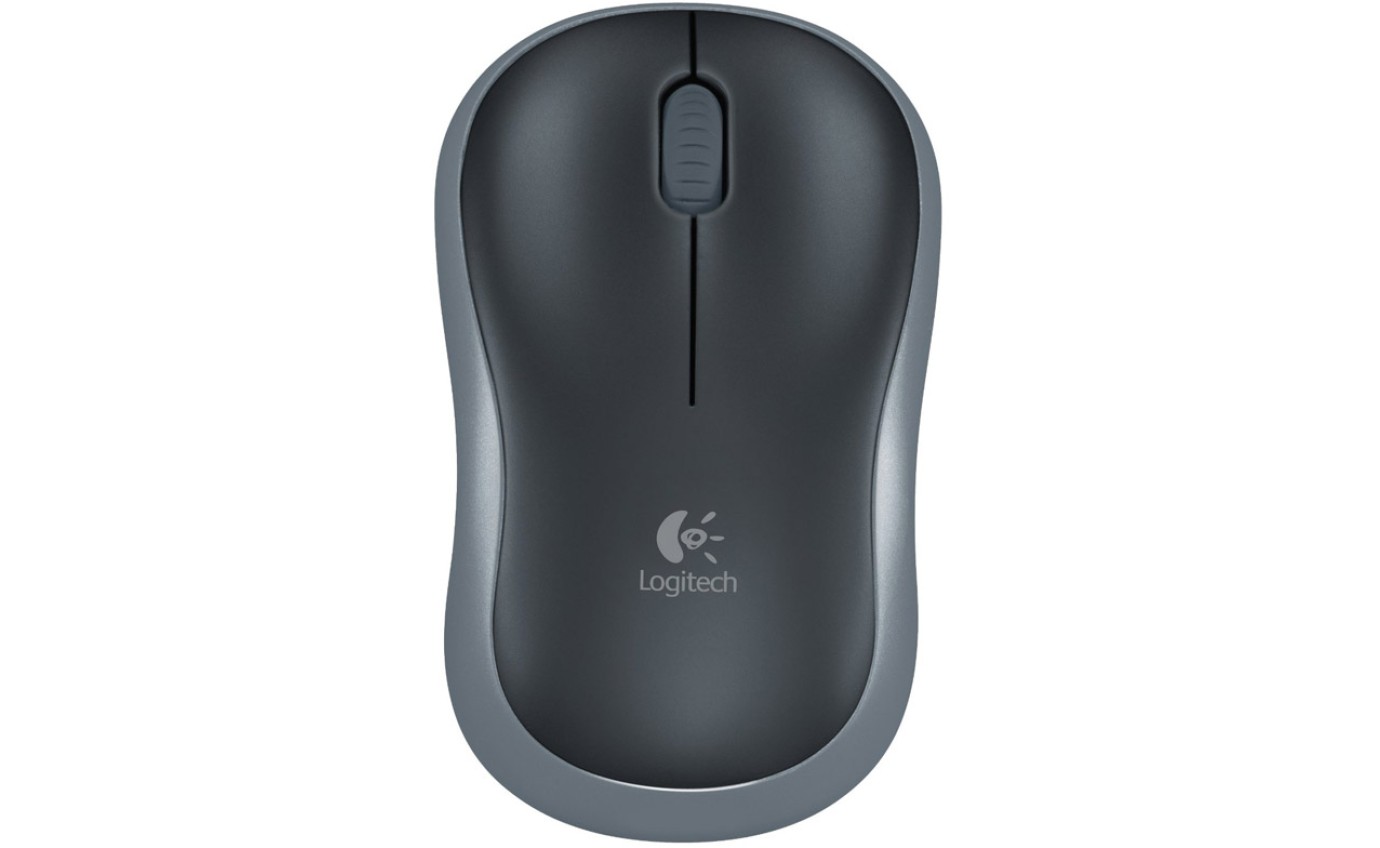 Logitech M185 Compact Wireless Mouse (Swift Grey) 910002255