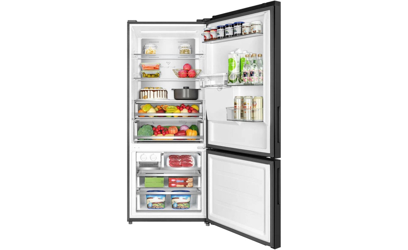 TCL 412L Bottom Mount Fridge (Matte Black) C440BFB