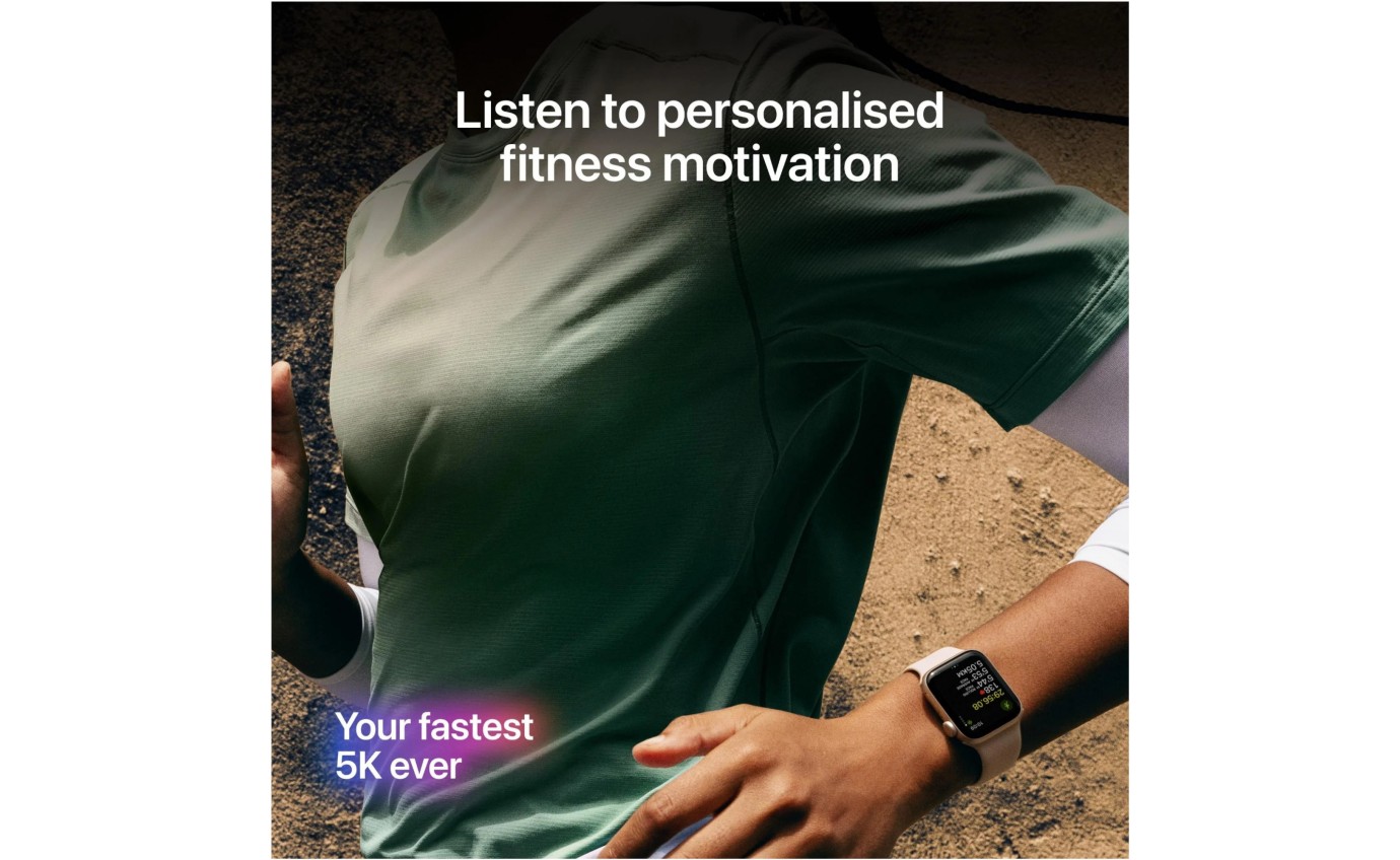 Apple Watch SE 3 GPS + Cellular 40mm Midnight Aluminium Case with Midnight Sport Band (M/L) MEPC4XA