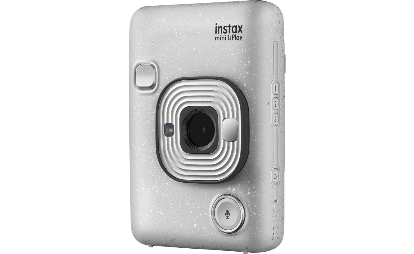 Fujifilm Instax mini LiPlay Instant Film Camera (Stone White) 87099